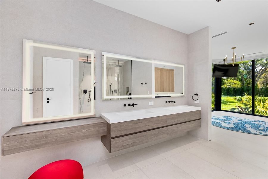 Furnished interior view inside a new home in , Pinecrest (Image 13).