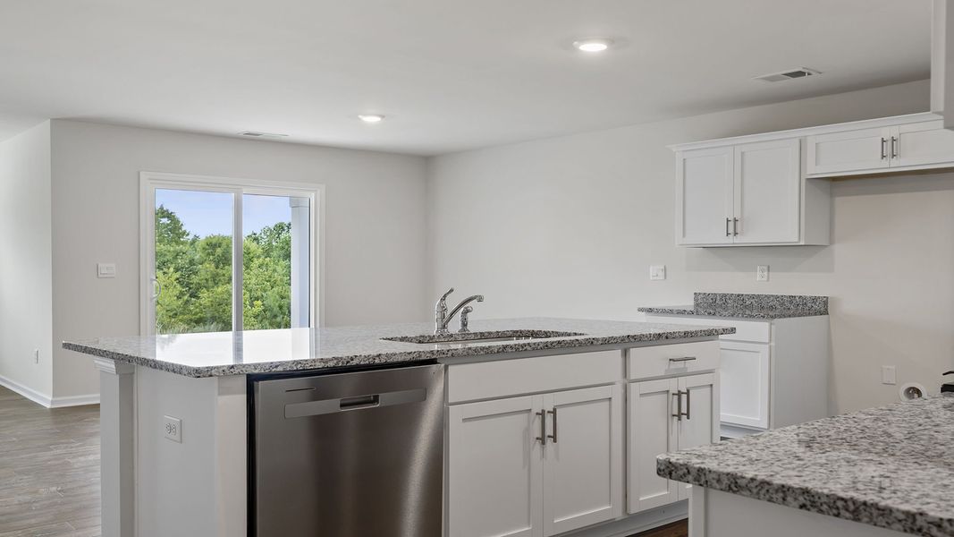 Furnished interior view inside a new home in Treemont Commons, Wellford (Image 7). Furnished interior view inside a new home in Treemont Commons, Wellford (Image 7).