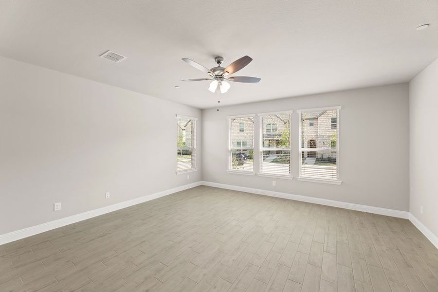 Representative exterior photo of a completed home built from the Texoma by Impression Homes in Timber Ridge, Corinth, TX (Image 11). Representative exterior photo of a completed home built from the Texoma by Impression Homes in Timber Ridge, Corinth, TX (Image 11).