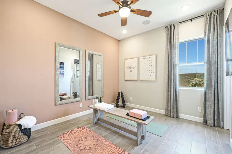 Representative furnished interior of a home built from the Kelly by Mattamy Homes in Empire Pointe, Queen Creek (Image 38).