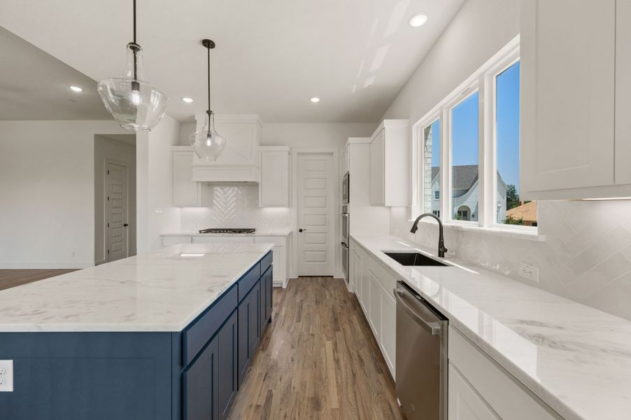 Furnished interior view inside a new home in Parks of Aledo, Aledo (Image 10).