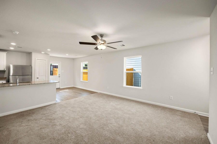 Spacious, unfurnished interior of a new home in Vacek Country Meadows, Richmond (Image 9).