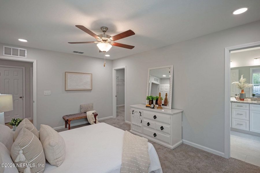 Furnished interior view inside a new home in , Jacksonville (Image 15).