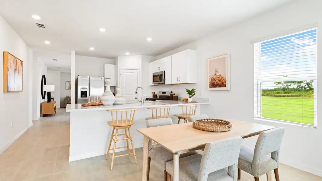 Representative furnished interior of a home built from the Seneca by Taylor Morrison in Firethorn, Parrish (Image 7).