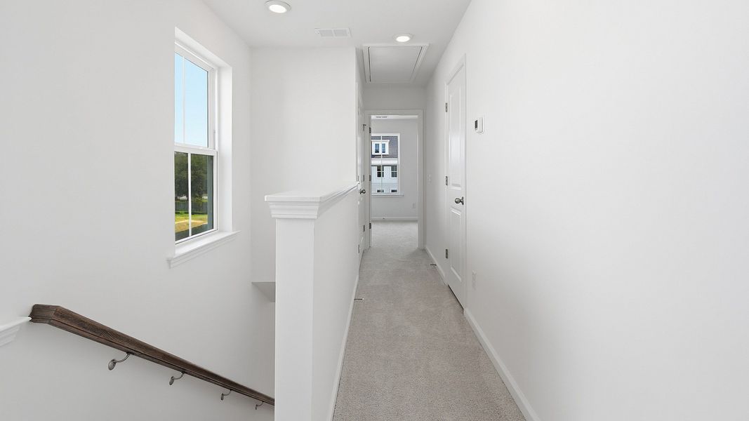 Representative furnished interior of a home built from the Hayden by DRB Homes in Clear Springs Townhomes, North Charleston (Image 19). Representative furnished interior of a home built from the Hayden by DRB Homes in Clear Springs Townhomes, North Charleston (Image 19).