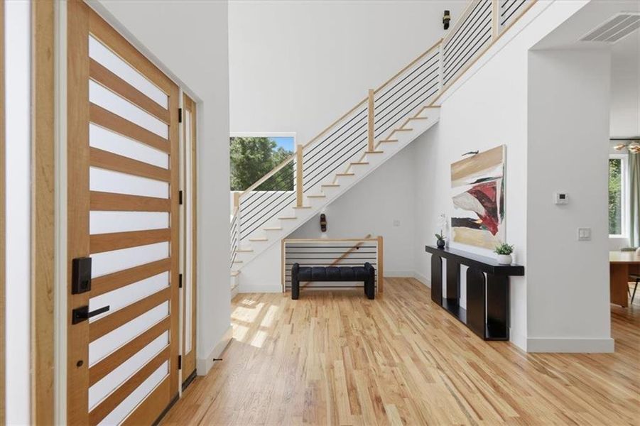 Furnished interior view inside a new home in , Atlanta (Image 34).