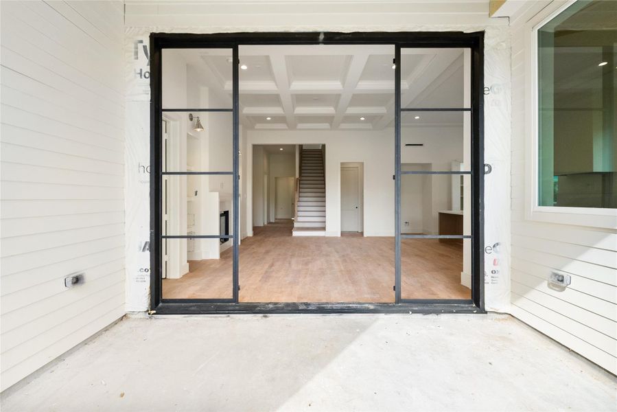 Rear Patio - Construction progress photo Rear Patio - Construction progress photo