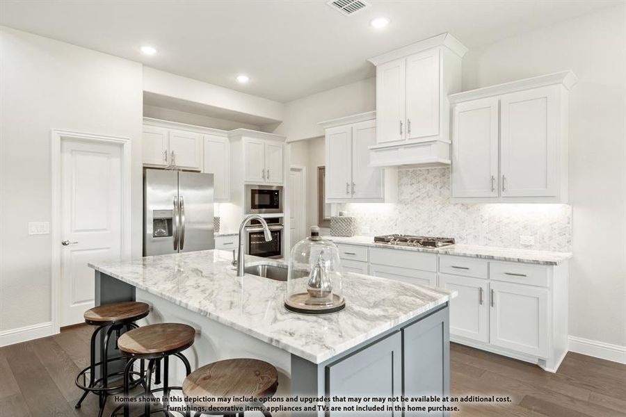 Furnished interior view inside a new home in East Oak Creek, Commerce (Image 21). Furnished interior view inside a new home in East Oak Creek, Commerce (Image 21).