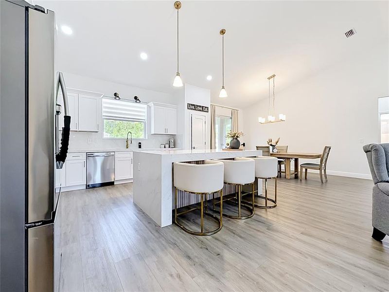 Furnished interior view inside a new home in , Dunnellon (Image 19).