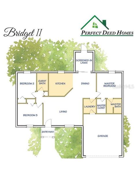 2D floor plan layout of this home in , Ocala, FL (Image 3).