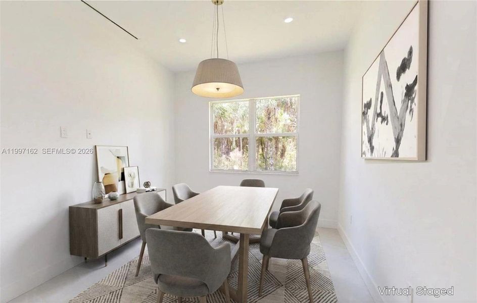 Furnished interior view inside a new home in , Naples (Image 14).