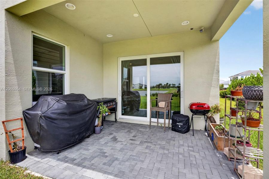 Exterior details and patio area of a home in , Westlake (Image 3).