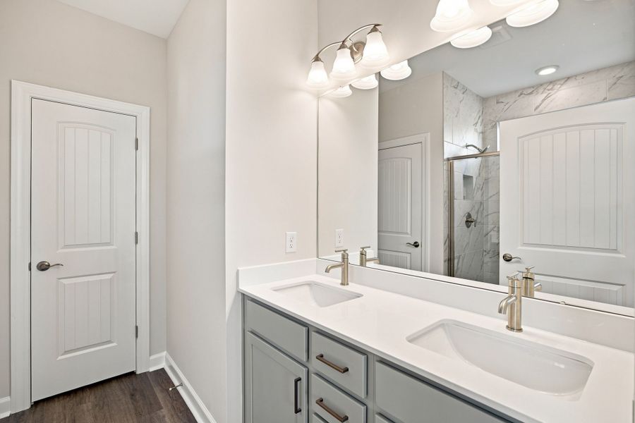 Furnished interior view inside a new home in Terrapin, Leland (Image 7).