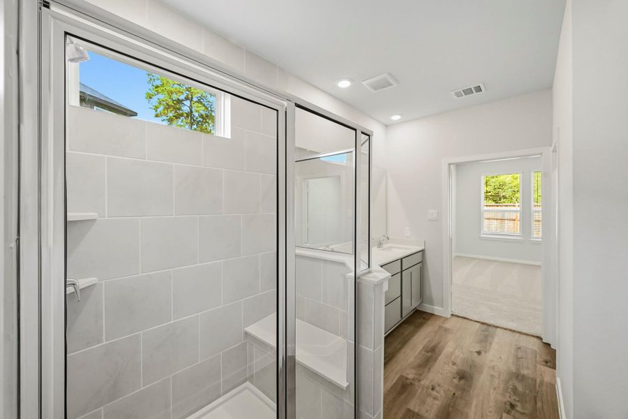 Furnished interior view inside a new home in Audubon, Magnolia (Image 12).