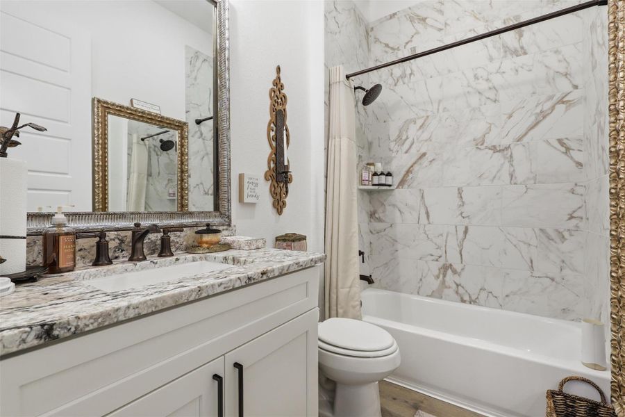 Furnished interior view inside a new home in Magnolia Woods - 70', Magnolia (Image 31).