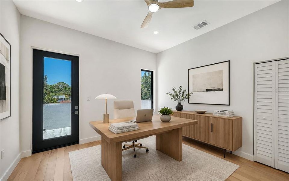 Furnished interior view inside a new home in , Sarasota (Image 18).