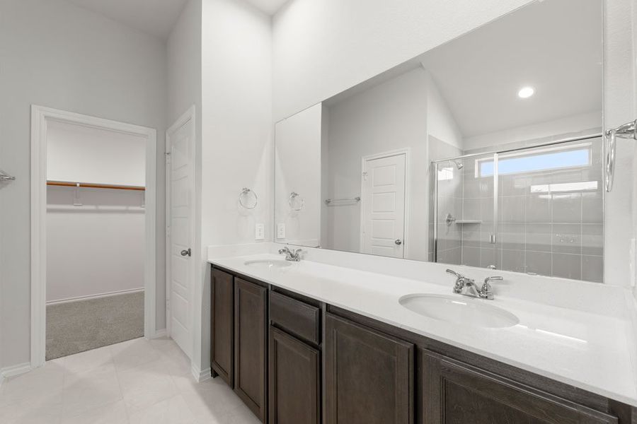 Representative exterior photo of a completed home built from the Boston by Impression Homes in Keeneland, Aubrey, TX (Image 15).