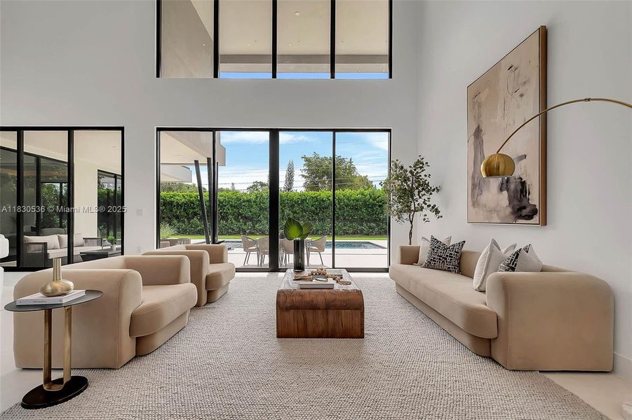 Furnished interior view inside a new home in , Pinecrest (Image 9).