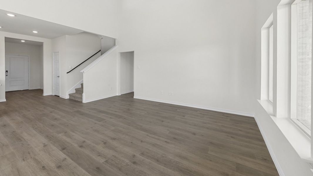 Representative unfurnished interior of a home built from the Copaiba by D.R. Horton in Winchester Crossing, Princeton (Image 10). Representative unfurnished interior of a home built from the Copaiba by D.R. Horton in Winchester Crossing, Princeton (Image 10).