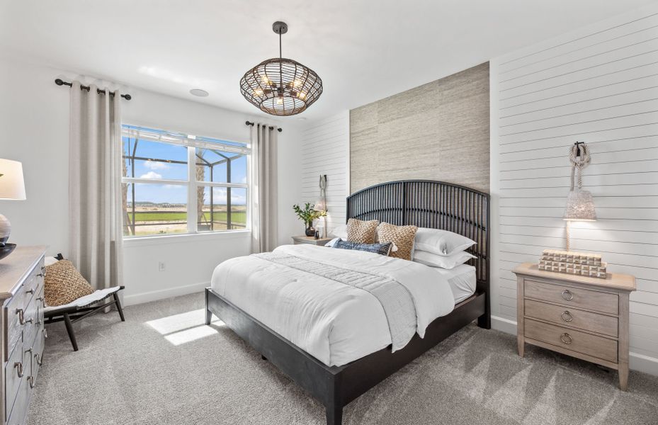 Furnished interior view inside a new home in Sweetwater Hills, Moore (Image 9).