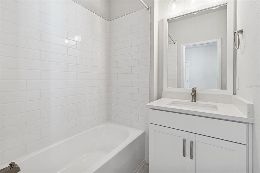 Furnished interior view inside a new home in Apex at Seminole Heights, Tampa (Image 31). Furnished interior view inside a new home in Apex at Seminole Heights, Tampa (Image 31).