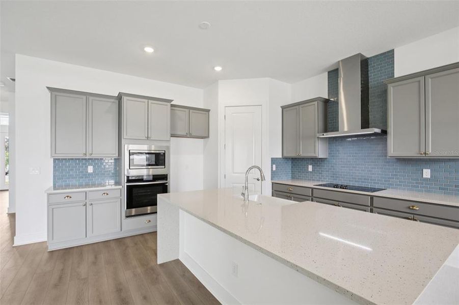 Furnished interior view inside a new home in Biscayne Landing at Seaire, Parrish (Image 11).