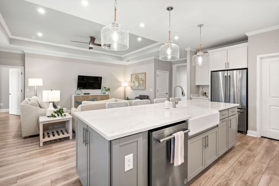 Furnished interior view inside a new home in Sun City Hilton Head, Bluffton (Image 26).
