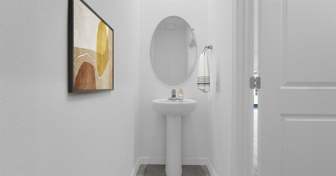 Furnished interior view inside a new home in Avalon Park Tavares Single Family Homes, Tavares (Image 29).