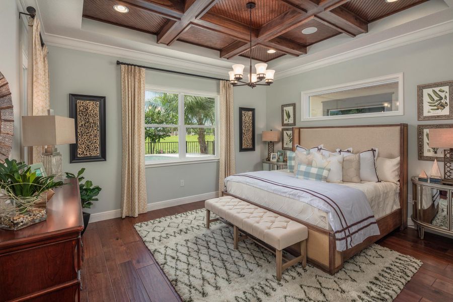 Furnished interior view inside a new home in Twin Lakes, St. Cloud (Image 8).