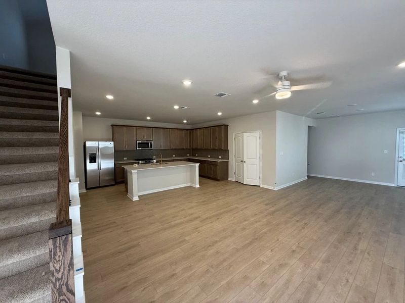 Spacious, unfurnished interior of a new home in The Cottages at La Cima, San Marcos (Image 12).