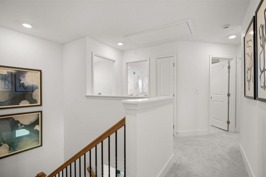 Furnished interior view inside a new home in Wellington Estates, Madison (Image 12).