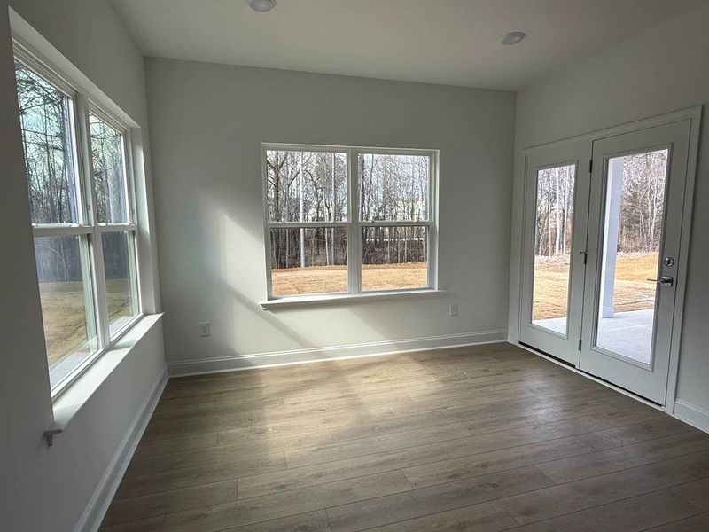 Breakfast Area featuring the AW Collection® Coastal - Casual and bright with an open layout. Breakfast Area featuring the AW Collection® Coastal - Casual and bright with an open layout.