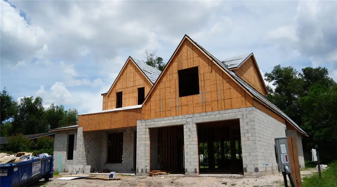 In-progress construction of a new home in , Winter Park, FL (Image 5). In-progress construction of a new home in , Winter Park, FL (Image 5).