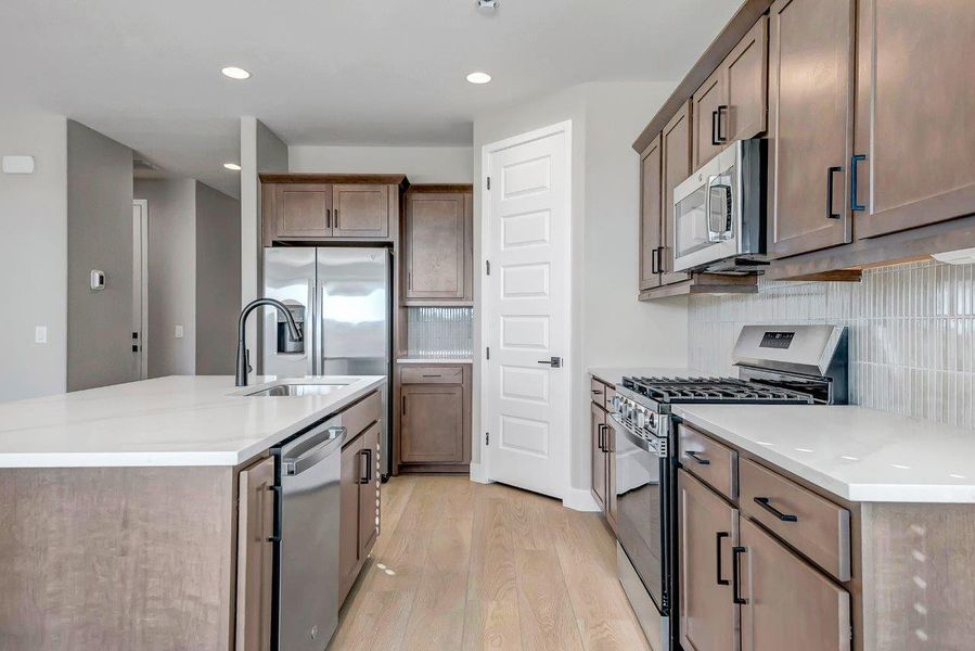 Furnished interior view inside a new home in Mesquite at North Creek, Queen Creek (Image 20).