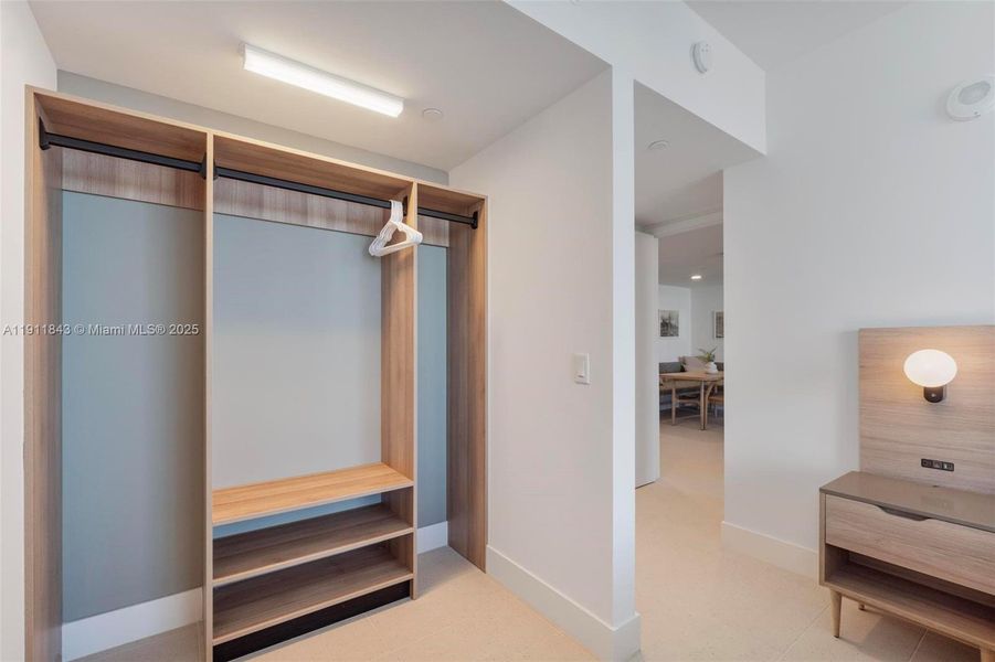 Furnished interior view inside a new home in , Miami (Image 10).