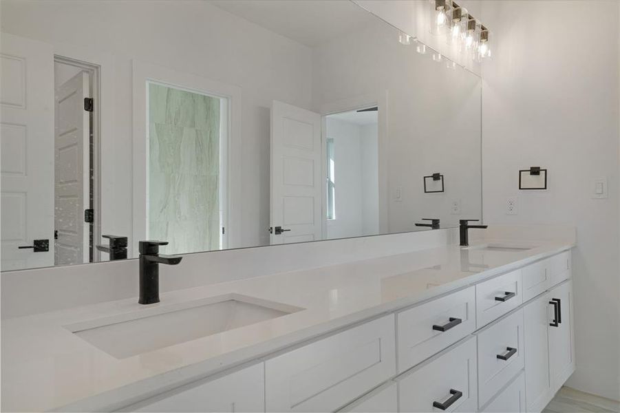 Furnished interior view inside a new home in , Garland (Image 13).