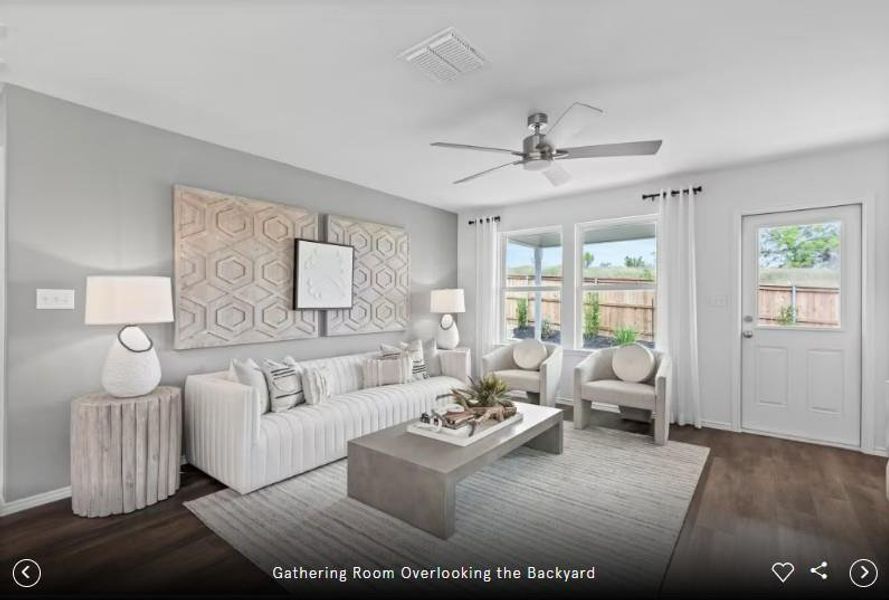 Interior photos- Photo of Centex model home with same floor plan, not of actual home listed.