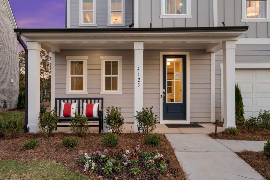Representative exterior details of a home built from the Henderson by Tri Pointe Homes in Alton Creek, Mint Hill (Image 3).