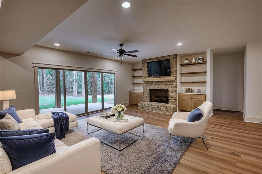 Furnished interior view inside a new home in , Greensboro (Image 15). Furnished interior view inside a new home in , Greensboro (Image 15).