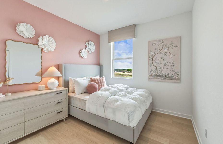 Representative furnished interior of a home built from the Hewitt by Centex in Vantage, San Marcos (Image 15).