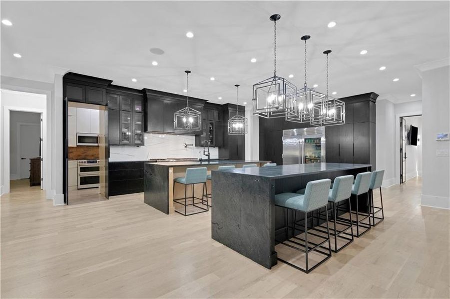 Furnished interior view inside a new home in , Roswell (Image 55).
