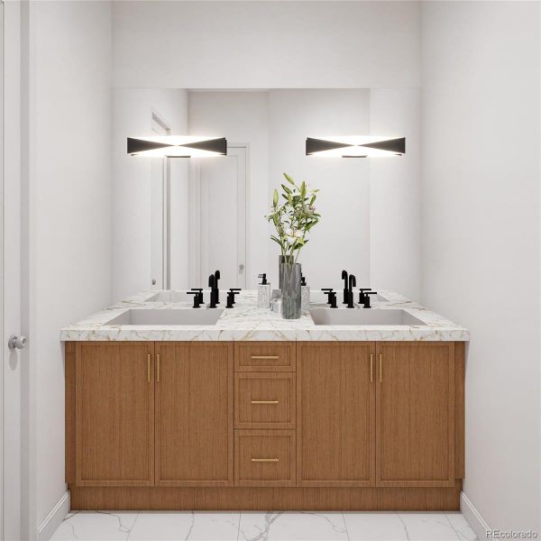 Furnished interior view inside a new home in , Granby (Image 32).