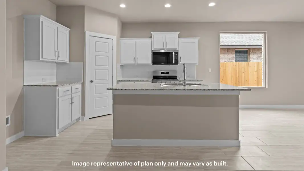 Furnished interior view inside a new home in Homestead at Parks Bell Ranch, Odessa (Image 5).