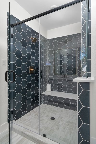 Representative interior finishes for a home built from the Brazos by Autograph Homes in Two Step Farm, Montgomery (Image 14).