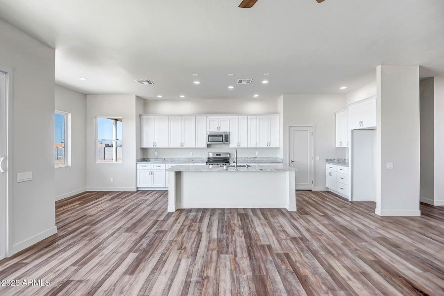 Great room kithcen area Great room kithcen area