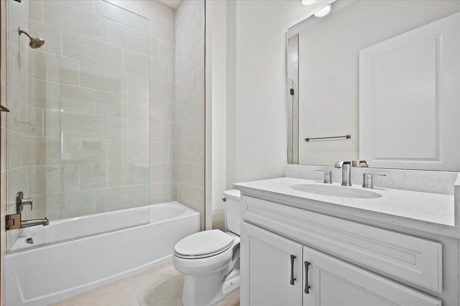 Furnished interior view inside a new home in Avondale at Avenir, Palm Beach Gardens (Image 9).