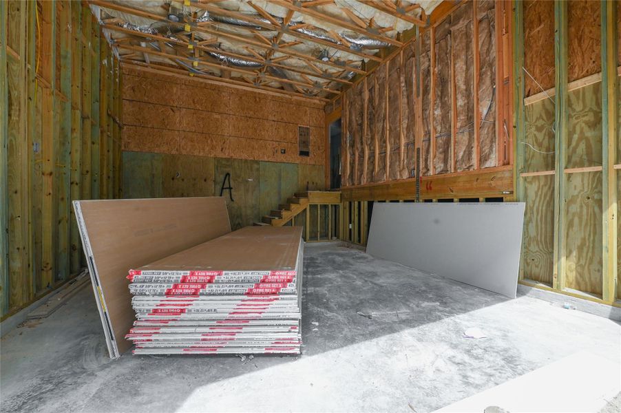 In-progress construction of a new home in , Houston, TX (Image 13).