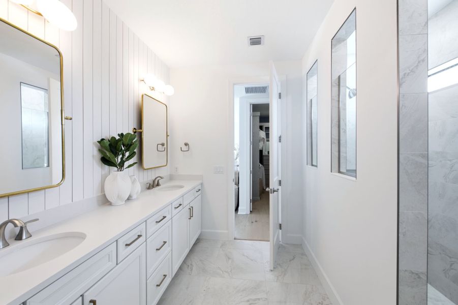 Furnished interior view inside a new home in Greyhawk Landing, Lake Worth (Image 14).