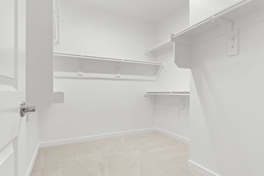 Spacious, unfurnished interior of a new home in Willow Grove Townhomes, Melissa (Image 21).