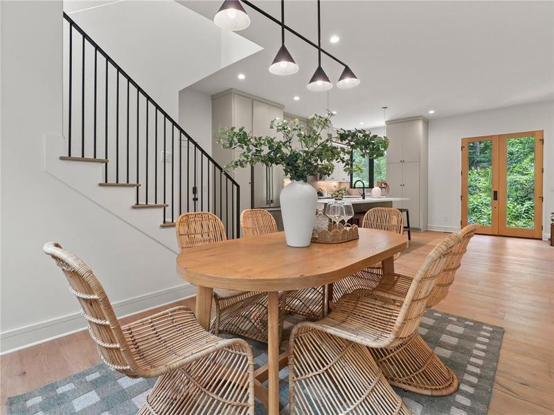 Furnished interior view inside a new home in , Decatur (Image 7).